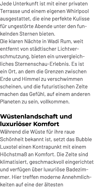 Jede Unterkunft ist mit einer privaten Terrasse und einem eigenen Whirlpool ausgestattet, die eine perfekte Kulisse f...