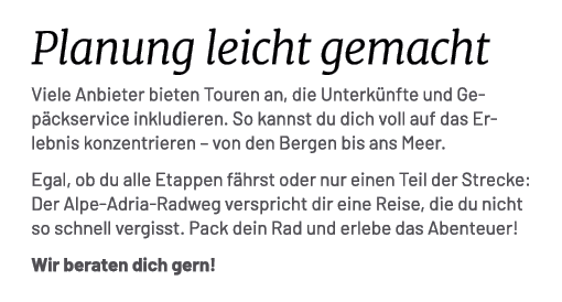 Planung leicht gemacht Viele Anbieter bieten Touren an, die Unterk nfte und Gep ckservice inkludieren. So kannst du d...