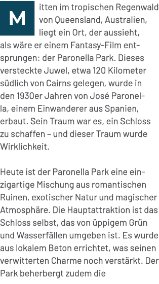 ￼itten im tropischen Regenwald von Queensland, Australien, liegt ein Ort, der aussieht, als w re er einem Fantasy Fil...