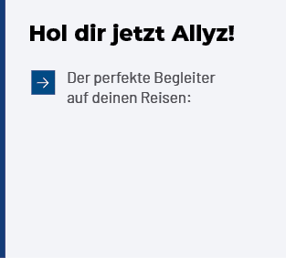  ￼Der perfekte Begleiter auf deinen Reisen:,Hol dir jetzt Allyz