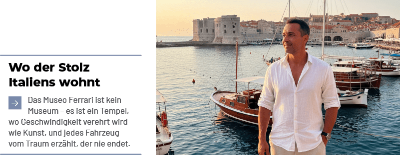 Wo der Stolz Italiens wohnt ￼Das Museo Ferrari ist kein Museum – es ist ein Tempel, wo Geschwindigkeit verehrt wird w...