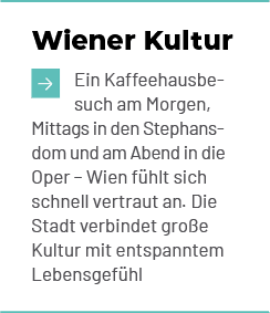 Wiener Kultur ￼Ein Kaffeehausbesuch am Morgen, Mittags in den Stephansdom und am Abend in die Oper – Wien f hlt sich ...