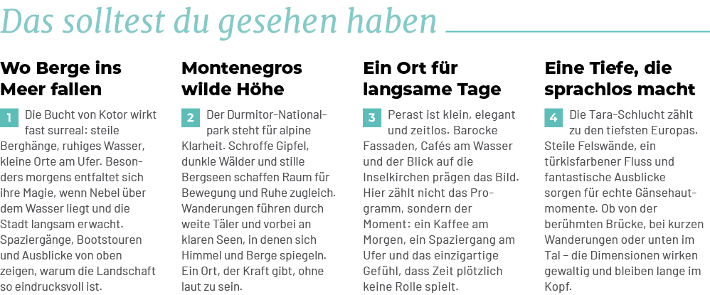 Das solltest du gesehen haben,Eine Tiefe, die sprachlos macht ￼Die Tara Schlucht z hlt zu den tiefsten Europas. Steil...