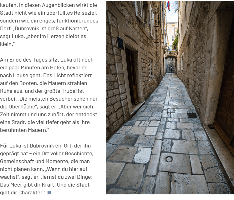 kaufen. In diesen Augenblicken wirkt die Stadt nicht wie ein berf lltes Reiseziel, sondern wie ein enges, funktionie...