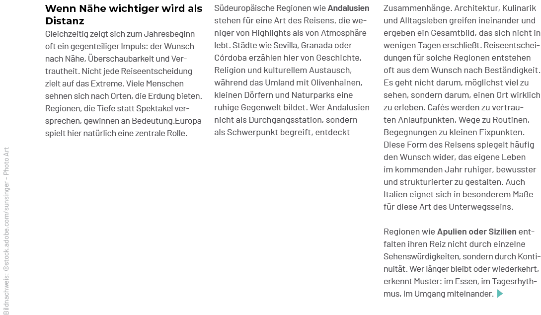 Zusammenh nge. Architektur, Kulinarik und Alltagsleben greifen ineinander und ergeben ein Gesamtbild, das sich nicht ...