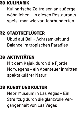 30 Kulinarik Kulinarische Zeitreisen an au ergew hnlichen – In diesen Restaurants speist man wie vor Jahrhunderten 32...