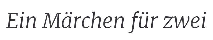 Ein M rchen f r zwei