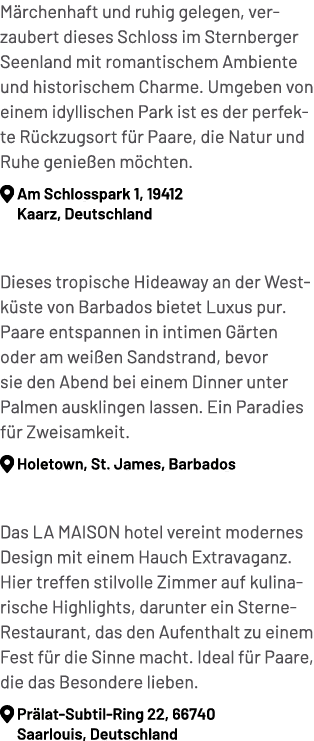 M rchenhaft und ruhig gelegen, verzaubert dieses Schloss im Sternberger Seenland mit romantischem Ambiente und histor...
