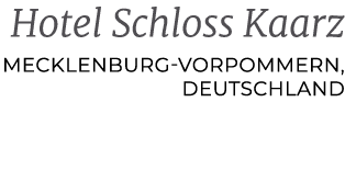 Hotel Schloss Kaarz Mecklenburg Vorpommern, Deutschland