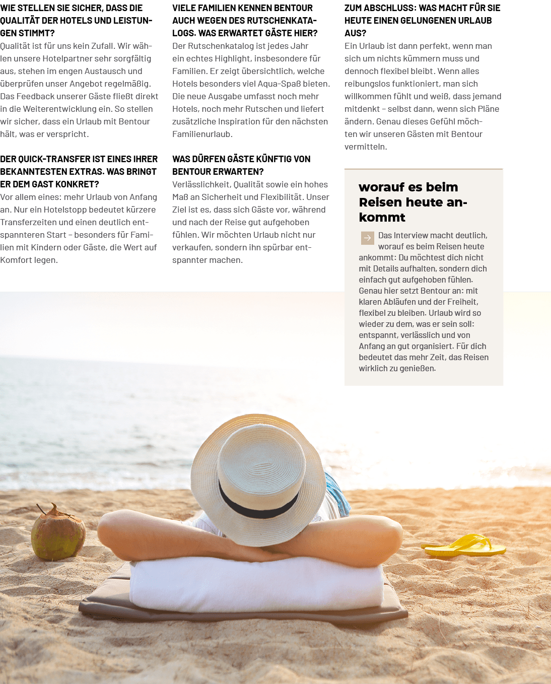 worauf es beim Reisen heute ankommt ￼Das Interview macht deutlich, worauf es beim Reisen heute ankommt: Du m chtest d...