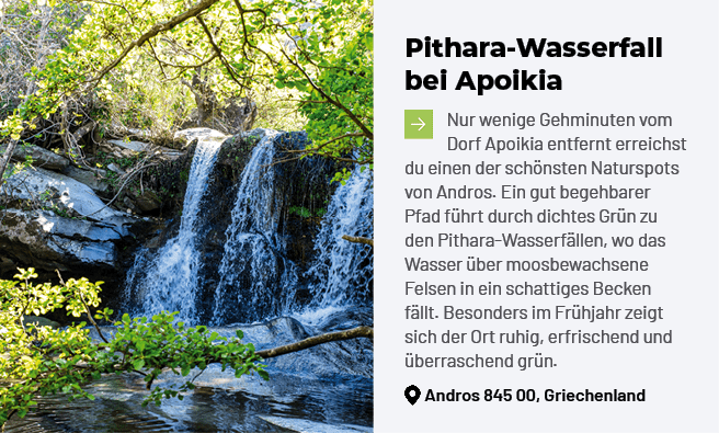 Pithara Wasserfall bei Apoikia ￼Nur wenige Gehminuten vom Dorf Apoikia entfernt erreichst du einen der sch nsten Natu...