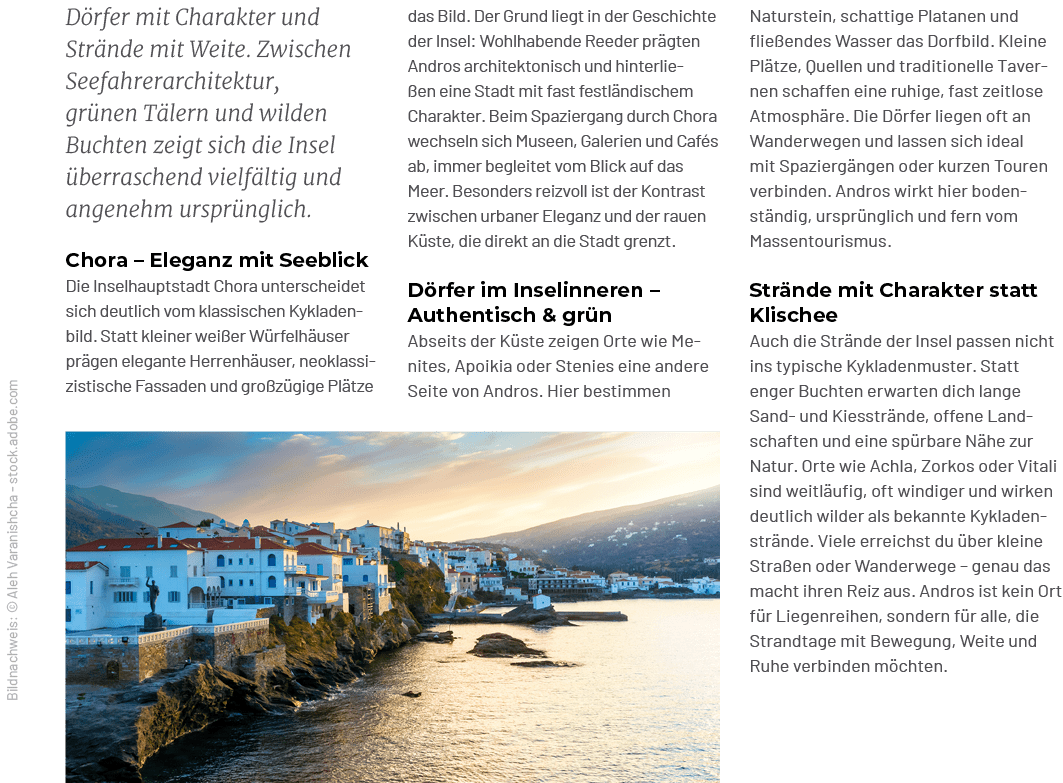 Naturstein, schattige Platanen und flie endes Wasser das Dorfbild. Kleine Pl tze, Quellen und traditionelle Tavernen ...