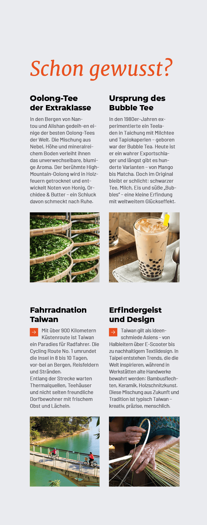 Erfindergeist und Design ￼Taiwan gilt als Ideenschmiede Asiens – von Halbleitern ber E Scooter bis zu nachhaltigem T...