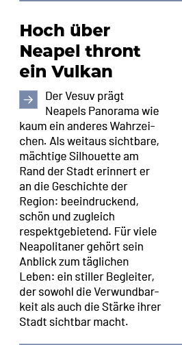 Hoch ber Neapel thront ein Vulkan ￼Der Vesuv pr gt Neapels Panorama wie kaum ein anderes Wahrzeichen. Als weitaus si...