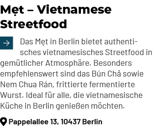 M t – Vietnamese Streetfood ￼Das M t in Berlin bietet authentisches vietnamesisches Streetfood in gem tlicher Atmosph...