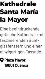 Kathedrale Santa Mar a la Mayor Eine beeindruckende gotische Kathedrale mit faszinierenden Buntglasfenstern und einer...