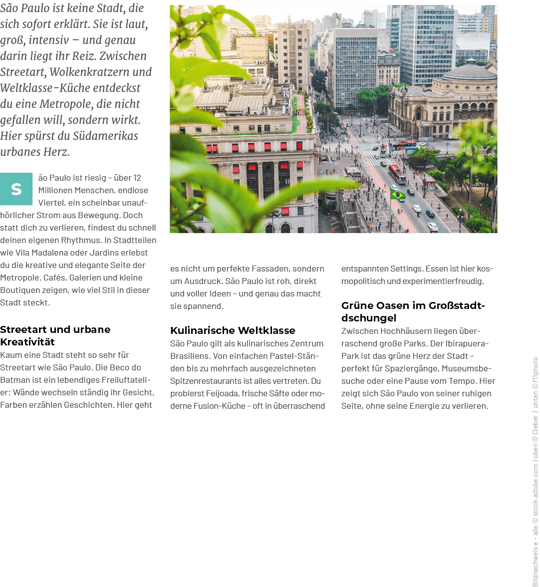 Bildnachweis e – alle © stock.adobe.com | oben © Cleber | unten © f11photo,entspannten Settings. Essen ist hier kosmo...