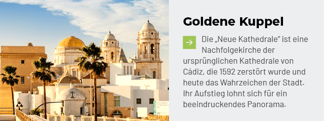 Goldene Kuppel ￼Die „Neue Kathedrale“ ist eine Nachfolgekirche der urspr nglichen Kathedrale von C diz, die 1592 zers...