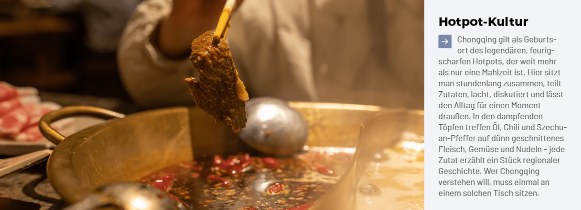 Hotpot Kultur ￼Chongqing gilt als Geburts ort des legend ren, feurigscharfen Hotpots, der weit mehr als nur eine Mahl...