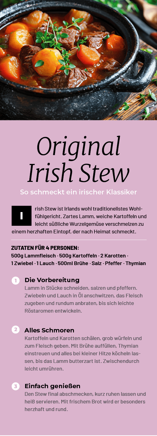 3,2,Einfach genie en Den Stew final abschmecken, kurz ruhen lassen und hei servieren. Mit frischem Brot wird er beso...