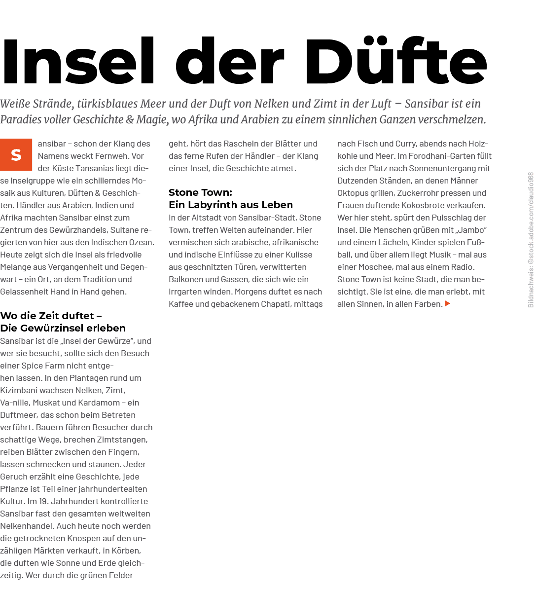 nach Fisch und Curry, abends nach Holzkohle und Meer. Im Forodhani Garten f llt sich der Platz nach Sonnenuntergang m...