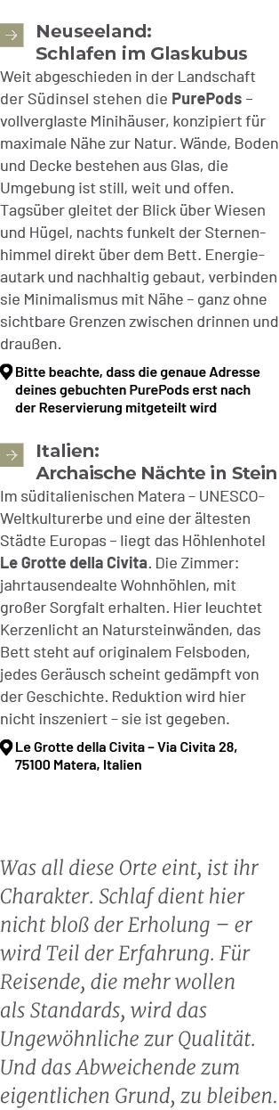 ￼Neuseeland: Schlafen im Glaskubus Weit abgeschieden in der Landschaft der S dinsel stehen die PurePods – vollverglas...