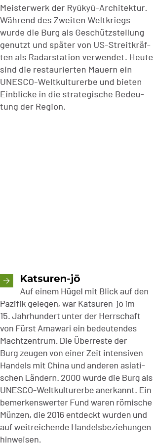 Meisterwerk der Ry ky Architektur. W hrend des Zweiten Weltkriegs wurde die Burg als Gesch tzstellung genutzt und sp...
