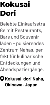 Kokusai Dori Belebte Einkaufsstra e mit Restaurants, Bars und Souvenirl den – pulsierendes Zentrum Nahas, perfekt f r...