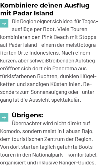 Kombiniere deinen Ausflug mit Padar Island ￼Die Region eignet sich ideal f r Tages ausfl ge per Boot. Viele Touren ko...