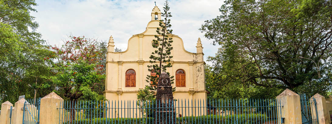 St. Francis Church is the oldest European church and popular tourist destination at Fort Kochi in Kerala, India.