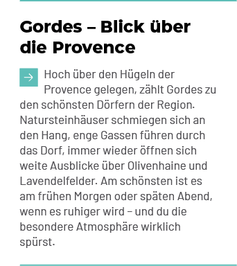 Gordes – Blick ber die Provence ￼Hoch  ber den H geln der Provence gelegen, z hlt Gordes zu den sch nsten D rfern de...