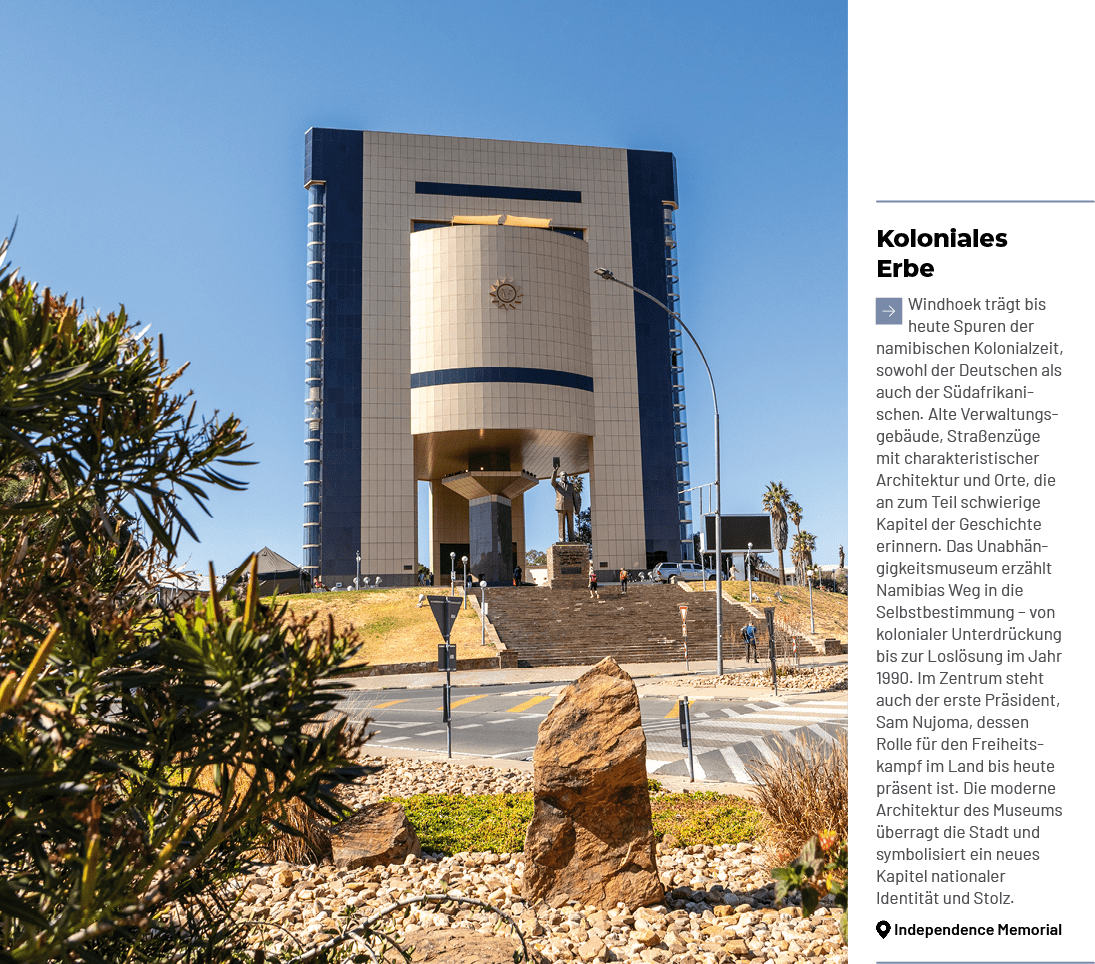 Koloniales Erbe ￼Windhoek tr gt bis heute Spuren der namibischen Kolonialzeit, sowohl der Deutschen als auch der S da...