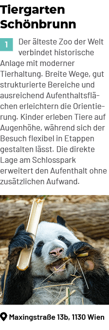 ￼Maxingstra e 13b, 1130 Wien,Tiergarten Sch nbrunn ￼Der lteste Zoo der Welt verbindet historische Anlage mit moderne...