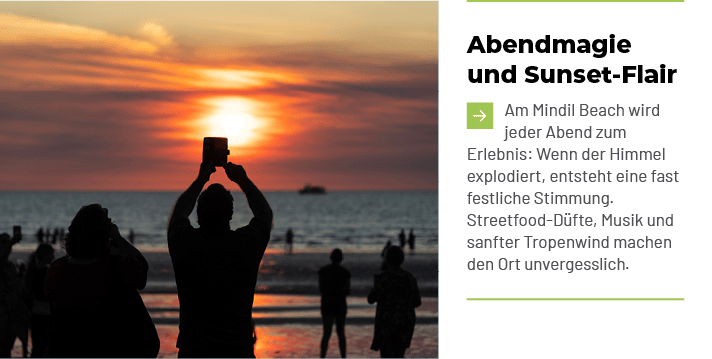 Abendmagie und Sunset Flair ￼Am Mindil Beach wird jeder Abend zum Erlebnis: Wenn der Himmel explodiert, entsteht eine...