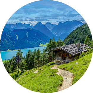 achensee lake in austria - pertisau