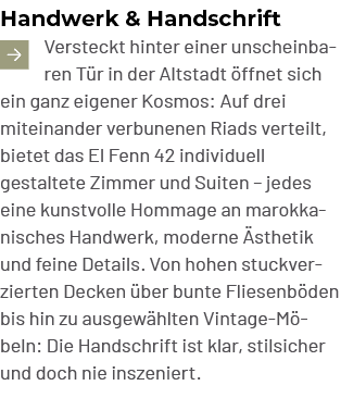 Handwerk & Handschrift ￼ Versteckt hinter einer unscheinbaren T r in der Altstadt ffnet sich ein ganz eigener Kosmos...