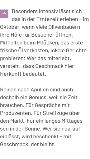 ￼ Besonders intensiv l sst sich das in der Erntezeit erleben – im Oktober, wenn viele Olivenbauern ihre H fe f r Besu...