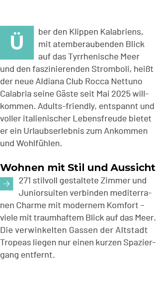￼ber den Klippen Kalabriens, mit atemberaubenden Blick auf das Tyrrhenische Meer und den faszinierenden Stromboli, he...