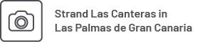 Strand Las Canteras in Las Palmas de Gran Canari