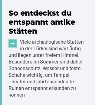 So entdeckst du entspannt antike St tten ￼Viele arch ologische St tten in der T rkei sind weitl ufig und liegen unter...