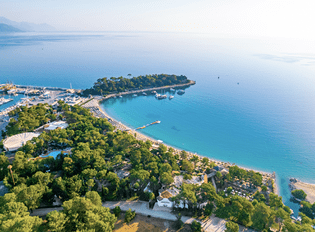 Kemer, Antalya, Turkey. Aerial view of Moonlight Beach in Kemer. Beautiful turquoise colors in Antalya.; Shutterstock ID 2340824795; purchase_order: -; job: -; client: -; other: -
