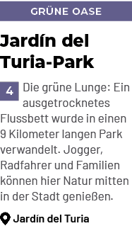 gr ne oase,Jard n del Turia Park ￼Die gr ne Lunge: Ein ausgetrocknetes Flussbett wurde in einen 9 Kilometer langen Pa...