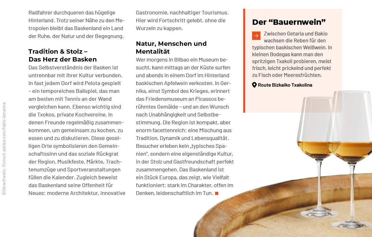 Gastronomie, nachhaltiger Tourismus. Hier wird Fortschritt gelebt, ohne die Wurzeln zu kappen. Natur, Menschen und Me...