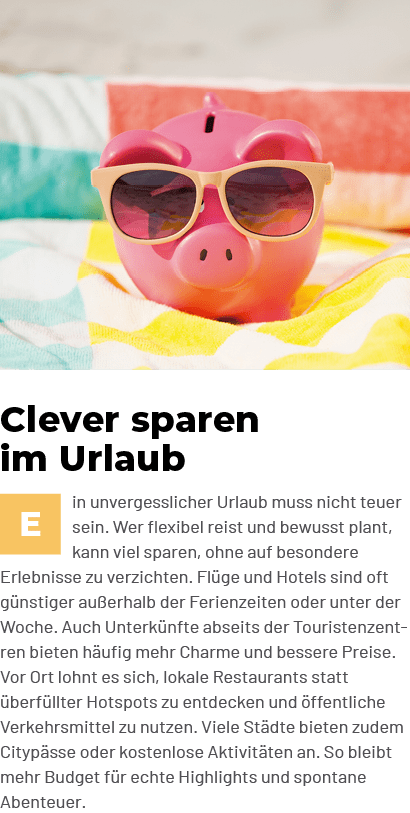 Clever sparen