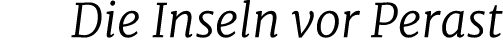 Die Inseln vor Perast 