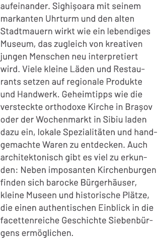 aufeinander. Sighi oara mit seinem markanten Uhrturm und den alten Stadtmauern wirkt wie ein lebendiges Museum, das z...