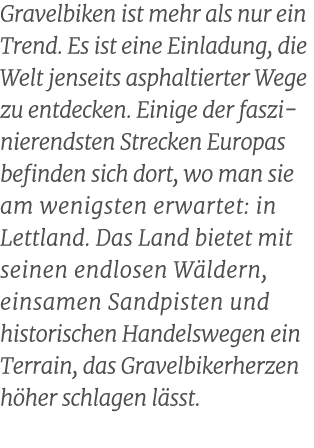 Gravelbiken ist mehr als nur ein Trend. Es ist eine Einladung, die Welt jenseits asphaltierter Wege zu entdecken. Ein...