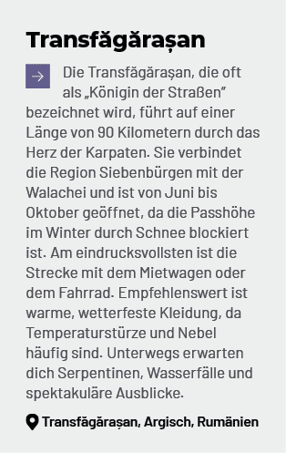 Transf g ra an ￼Die Transf g ra an, die oft als „K nigin der Stra en“ bezeichnet wird, f hrt auf einer L nge von 90 K...