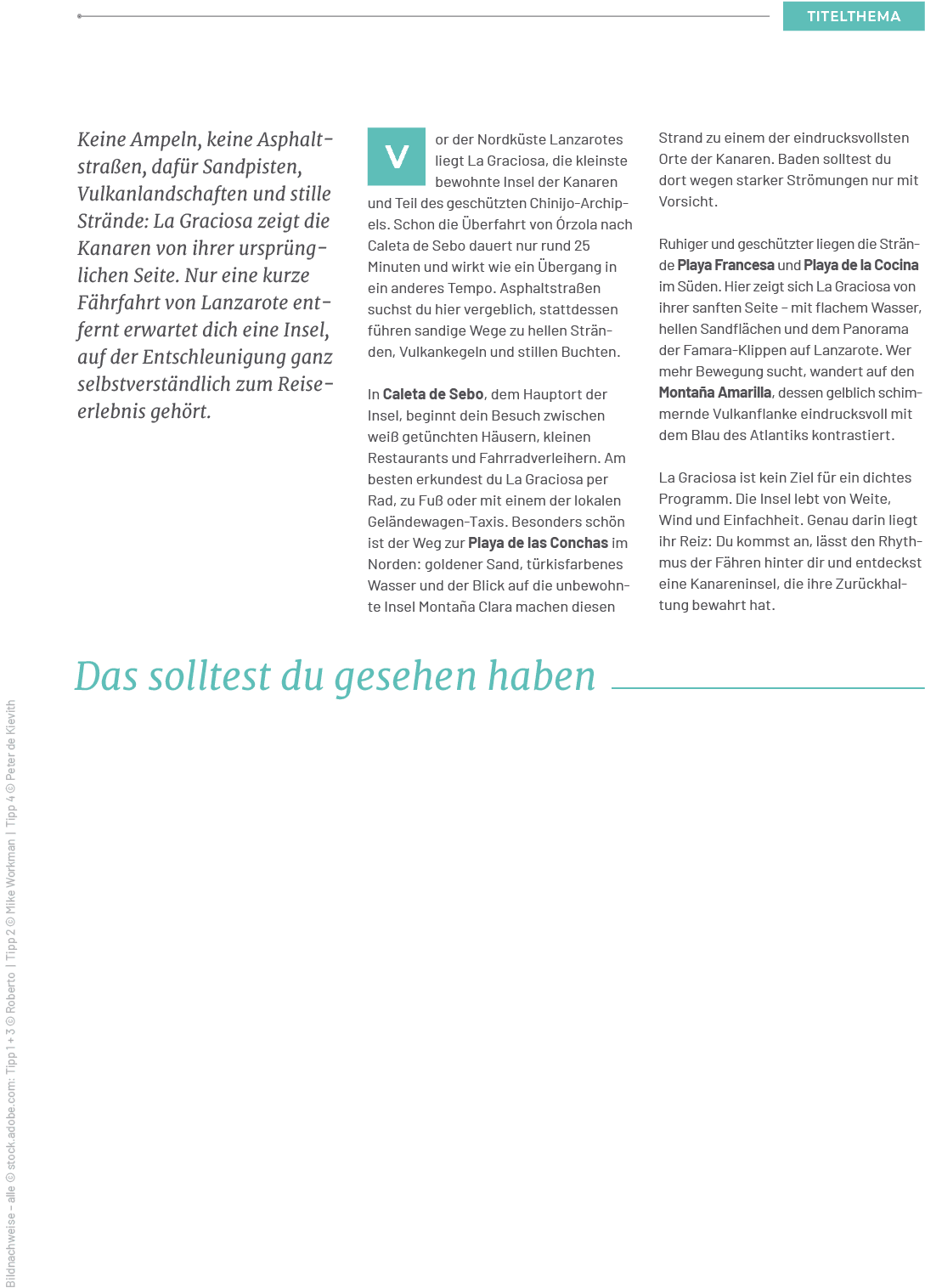 Bildnachweise – alle © stock.adobe.com: Tipp 1 + 3 © Roberto | Tipp 2 © Mike Workman | Tipp 4 © Peter de Kievith ,Tit...