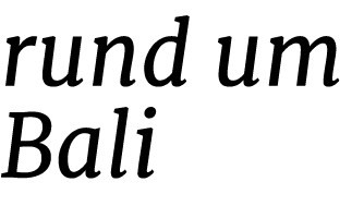 rund um Bali